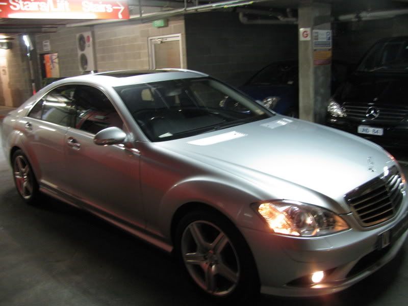 Mercedes Benz S 350 Zircon Silver Paint Correction and Detail 2008